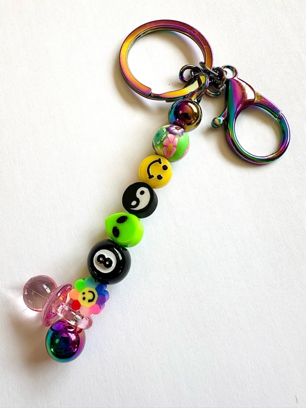 90’s Y2K Nostalgia Nostalgic Keychain With Clip - Picture 4 of 5